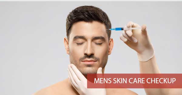 Mens Skin Care Checkup